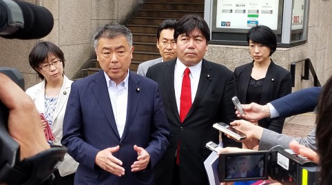 加計学園疑惑調査チームの議員らが日本獣医師会の北村直人顧問から聞き取り 民進党